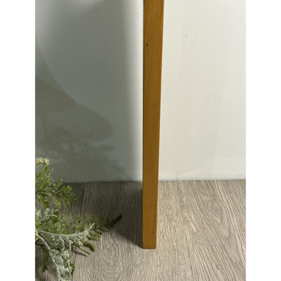 Vintage Hand Painted Wood Kitchen Wall Art Red Flowers PA Dutch Style Vermont - Picture 4 of 9